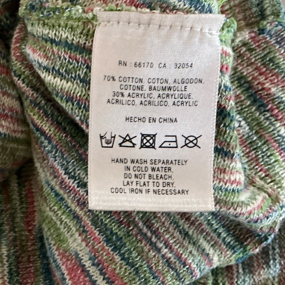 Anthropologie Field Flower Multi Color Hoodie Sz XL - Picture 4 of 7